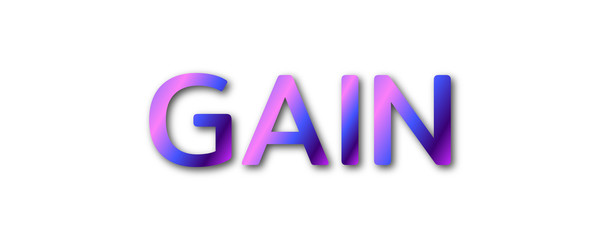 Gain Gradient Color Soft Shadow