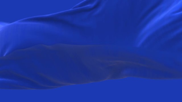 4k Wave Blue satin fabric Background.Silk cloth fluttering in the wind.tenderness and airiness.3D digital animation of seamless flag waving cloth.