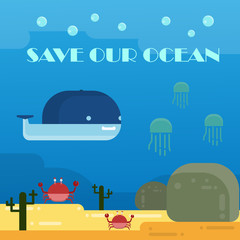 Save Our Ocean Poster 