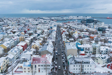 レイキャビックの街並み