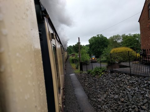 Steam Train At Severn Valley Railway