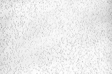 Popcorn ceiling. Home wall texture.