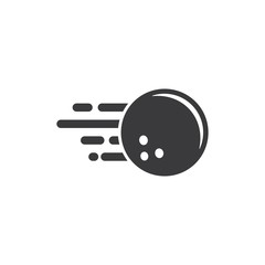 bowling baall vector icon illustration design