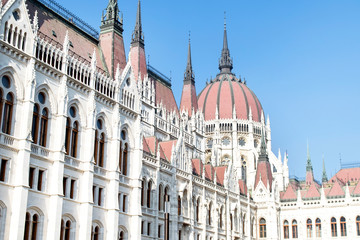 Fototapeta premium Parlament of Budapest, Hungary.