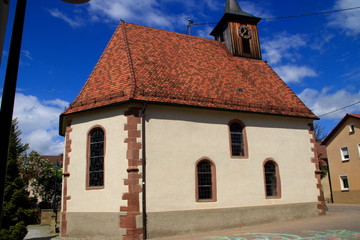 Evangelische kirche in perouse bei rutesheim