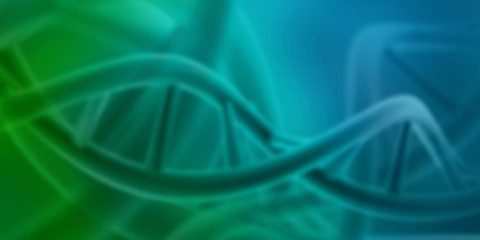 3d render of dna structure, abstract background
