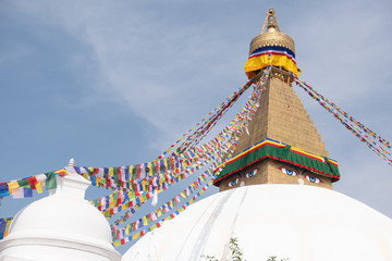 Nepal Kathmandu Boudha Stupa or Boudhanath is a one of the largest spherical stupas in Nepal.Boudha...