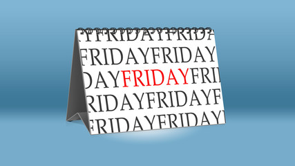 Day of the week Friday