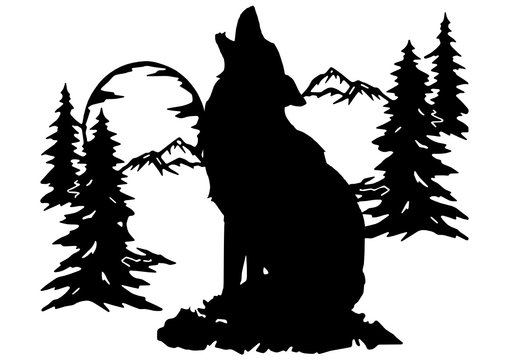 Free Free 321 Wolf Family Svg SVG PNG EPS DXF File