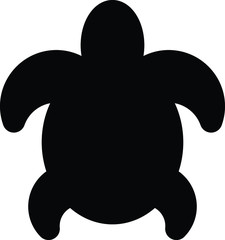 Turtle icon, vector illustration