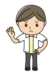 男の子01_01（困り顔）