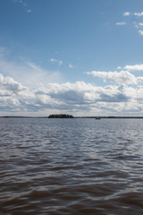 Island in the lake