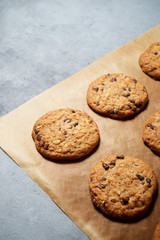 Cookies close up