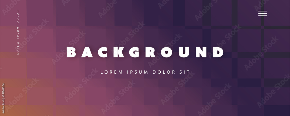 Poster abstract colorful minimal geometric pattern background, multi purpose template, mosaic gradient shap