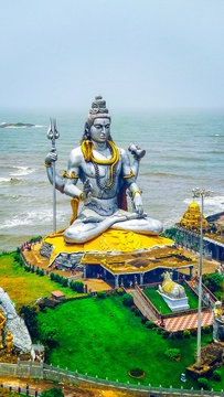 A statue of Lord Shiva
