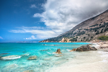 Coast of Kefalonia island, Greece