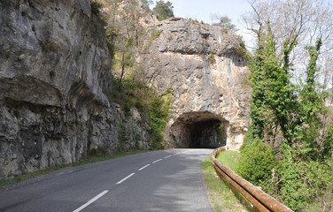 GORGES OF THE TARN, FRANCE, EUROPE, SPRING 2019. Beautiful tourist route of the Gorges du Tarn....