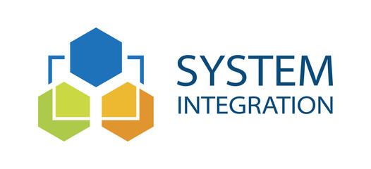 Vector logo of a system integration company