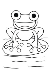  outline cartoon coloring book/animal/vegetable/ character