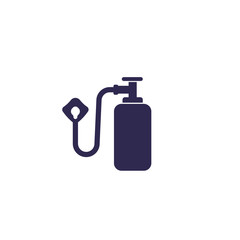 oxygen tank and mask icon