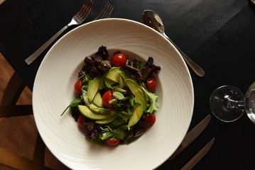 Healthy Salad served on a plate