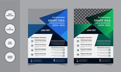 Obraz premium Creative Flyer Templates