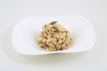risotto with mushrooms