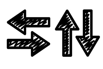 freccia nere maita schizzo 