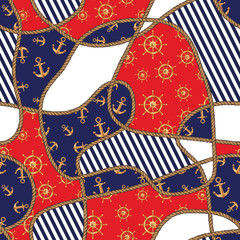 seamless navy pattern