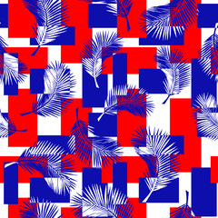 seamless pattern with feathers