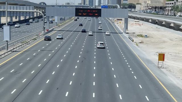 Dubai  Highway - sheik zayed road