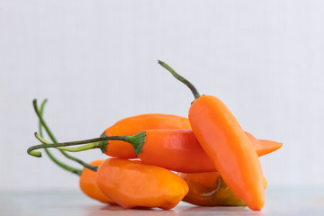 Yellow peppers, the main ingredient in Peruvian cuisine