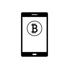 mobile phone with icons