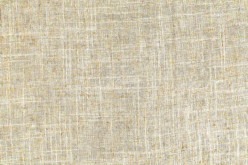 Natural linen material textile canvas texture background