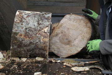 Warming wood industry powerful log splitter