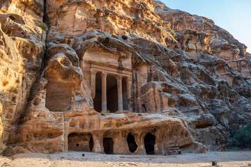 cave monastery in petra