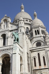 Fototapeta na wymiar Basilique du Sacré-Coeur