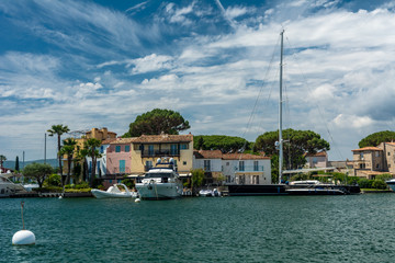 Fototapeta na wymiar Port Grimaud in the South of France