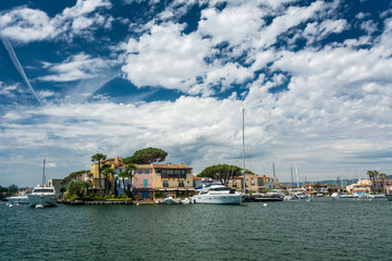 Naklejka premium Port Grimaud in the South of France