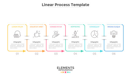 Fototapeta premium Modern Creative Infographic Template