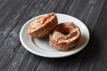 homemade old fashioned donuts