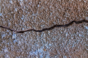 Old texture wall with a crack