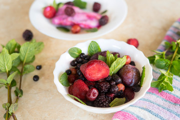 Frozen berries