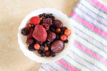 Frozen berries