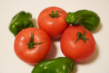 トマトとピーマン