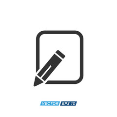 Pen Stationary Icon Design Vector