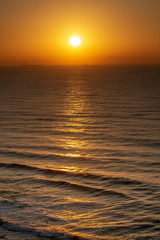 Ocean view with incredible sunset.