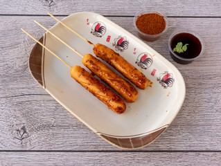 Mixes of Sausages, Crab Sticks, Chicken Bacon 