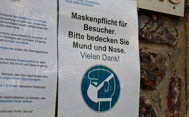 verhaltenshinweis  wegen corona-krise