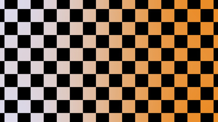 New brown & white checker board abstract background